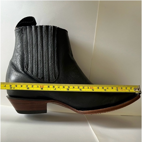 {Sz10} JB Dillon Ankle Boots Heeled Slip On Leather Women’s - Picture 10 of 13